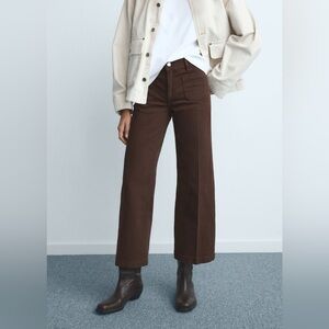 WIDE-LEG JEANS WITH POCKETS